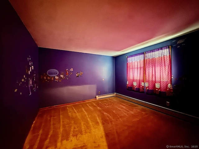 62 Rte 6n Rte, Carmel, NY 10541 - carpeted spare room featuring baseboards and a baseboard radiator