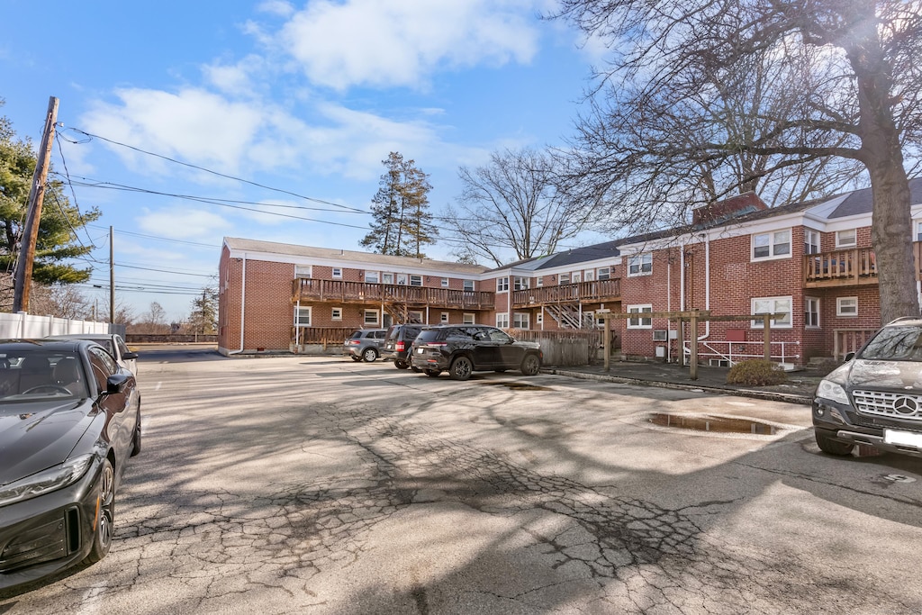 view of vehicle parking