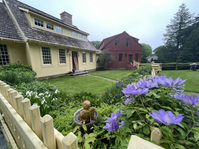 44 Brook St, Groton, CT 06340 - view of yard with entry steps