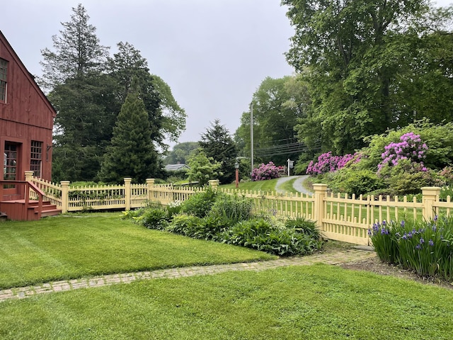 44 Brook St, Groton, CT 06340 - view of yard with view of wooded area
