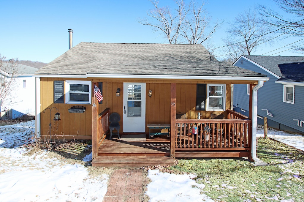 view of bungalow-style home