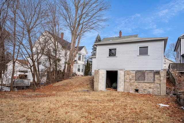 view of rear view of house