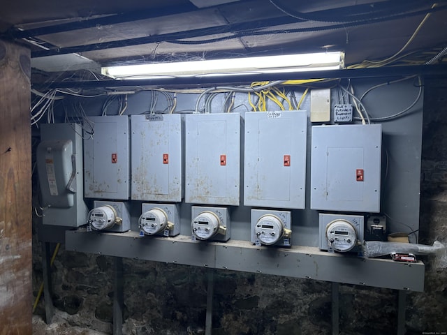 utilities with electric panel