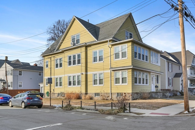 exterior space featuring a residential view