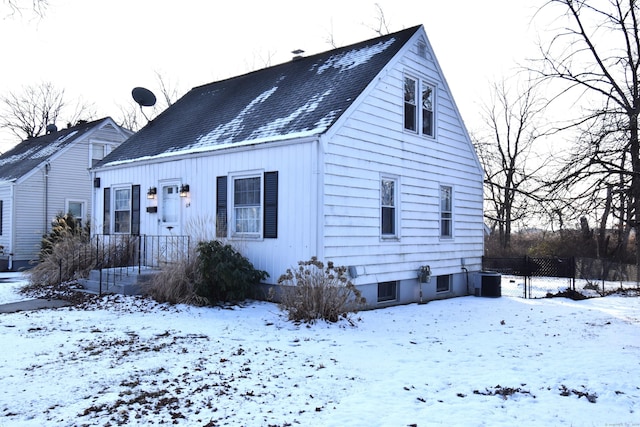 view of front of house