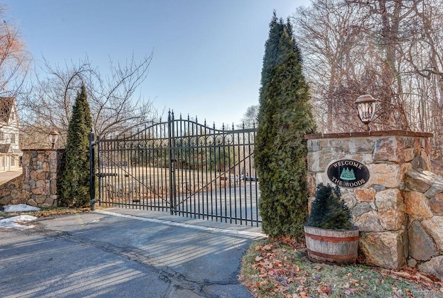 view of gate
