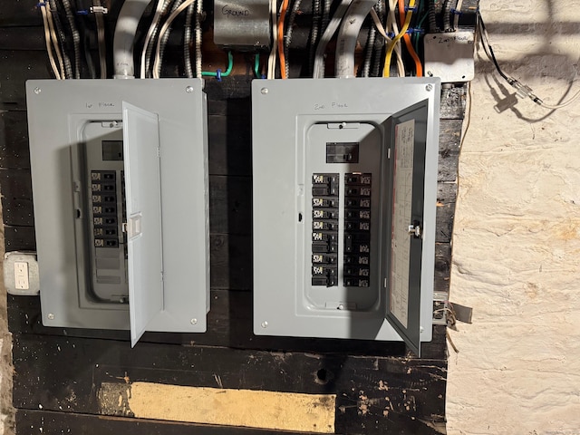 utilities with electric panel