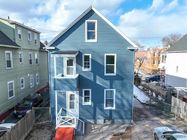 view of back of house