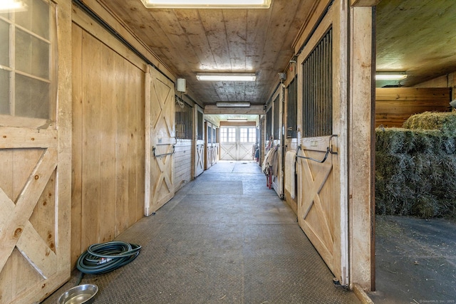 view of stable