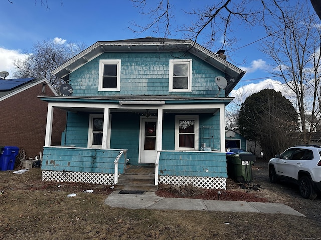 bungalow with a porch