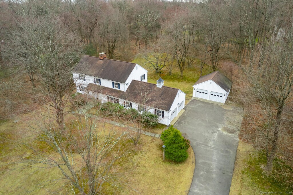 drone / aerial view