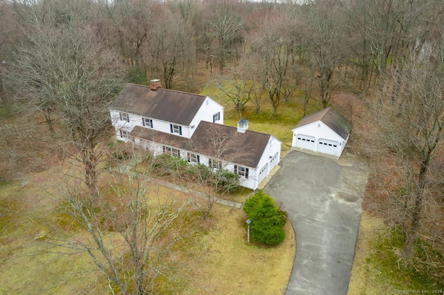 drone / aerial view