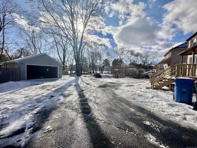 view of road