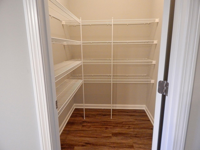 view of pantry