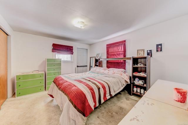 bedroom featuring carpet floors