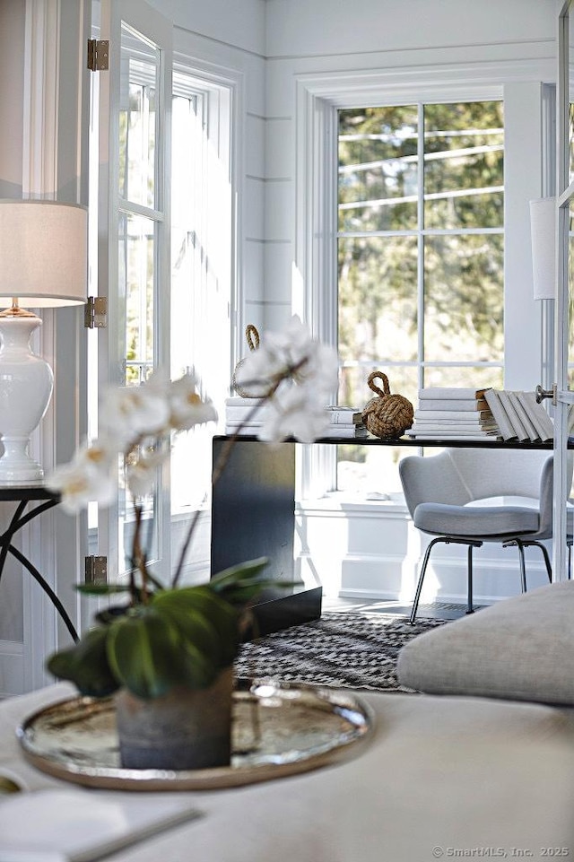 view of living area