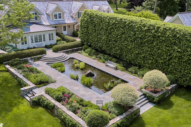 109 Elys Ferry Rd, Lyme, CT 06371 - drone / aerial view of a small pond