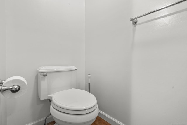 bathroom with toilet