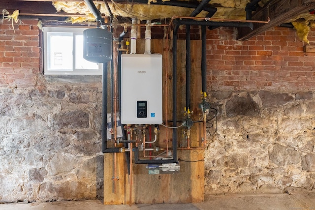 utilities with tankless water heater