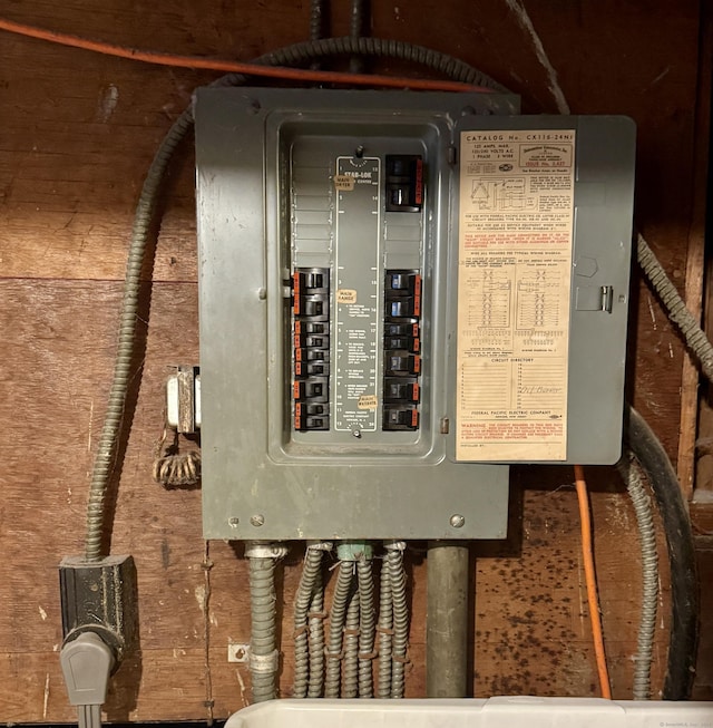 utilities with electric panel