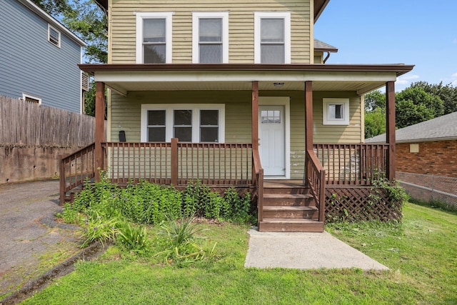 15 Seeley St, Danbury, CT 06810 - view of front of property featuring covered porch