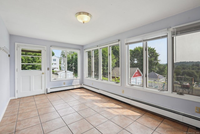 15 Seeley St, Danbury, CT 06810 - unfurnished sunroom with a baseboard radiator