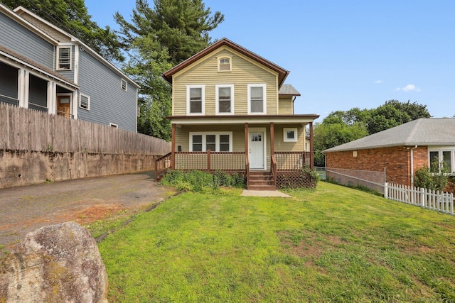 15 Seeley St, Danbury, CT 06810 - traditional-style house featuring a porch