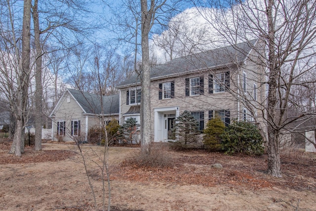 view of colonial home