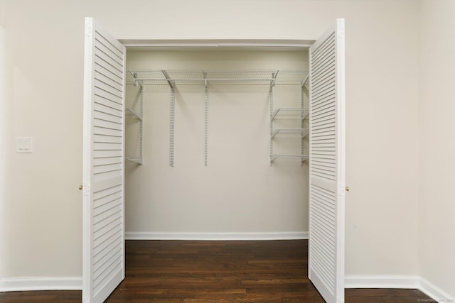 view of closet