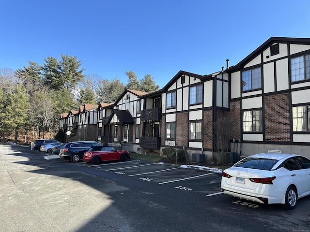 view of parking / parking lot