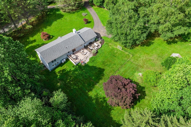 48 Bear Mountain Rd, Danbury, CT 06811 - aerial view of property and surrounding area