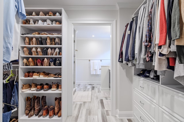 48 Bear Mountain Rd, Danbury, CT 06811 - walk in closet with wood finished floors