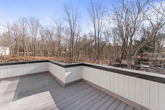 765 Durham Rd, Guilford, CT 06437 - view of wooden terrace