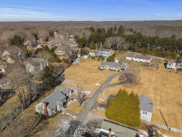 birds eye view of property featuring a residential view