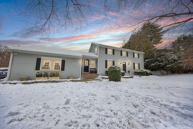 view of front of house