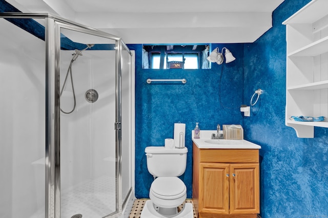 1379 Old N Colony Rd, Meriden, CT 06450 - bathroom featuring a shower stall and vanity