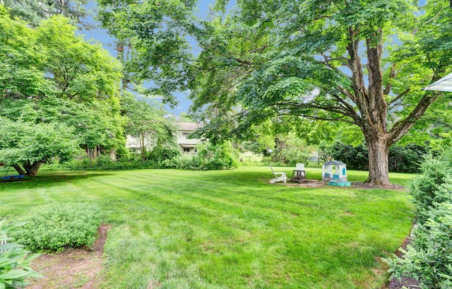 1379 Old N Colony Rd, Meriden, CT 06450 - view of green lawn featuring a shed