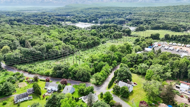 1379 Old N Colony Rd, Meriden, CT 06450 - bird's eye view of a heavily wooded area