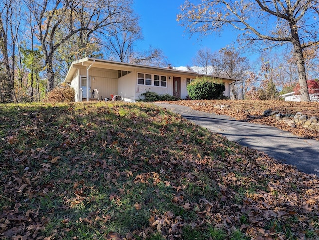 view of ranch-style house