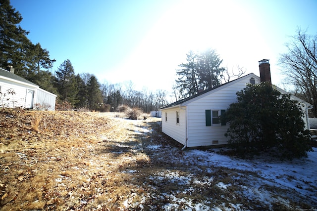 view of property exterior