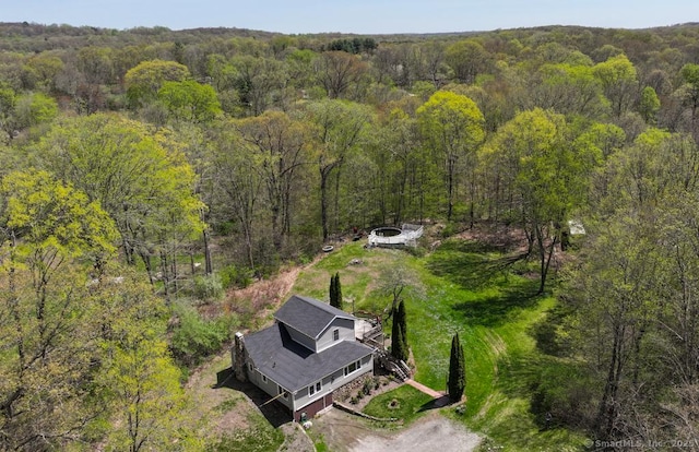 79 Jacob Rd, Southbury, CT 06488 - drone / aerial view with a forest view