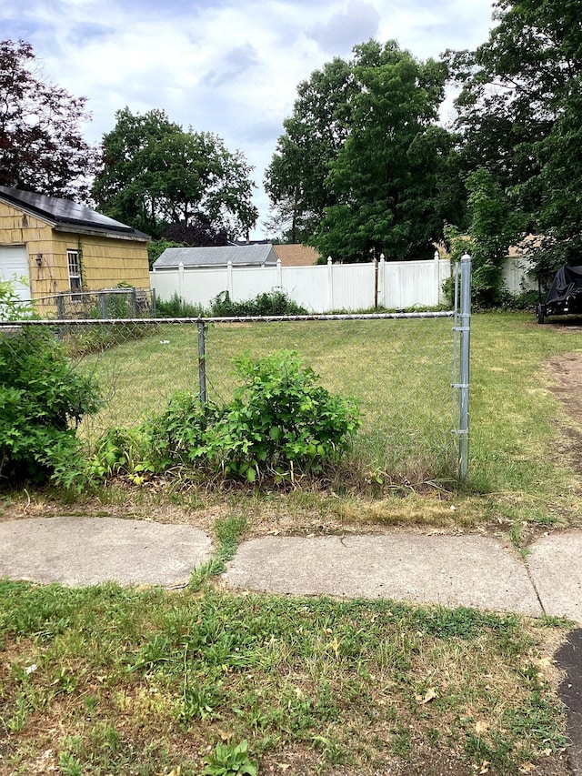 view of yard