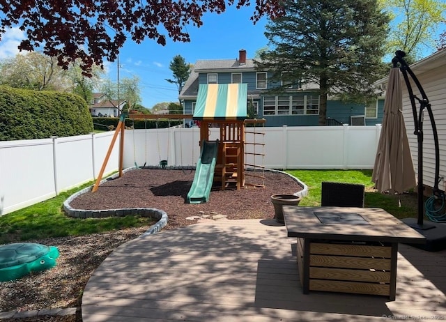 view of playground