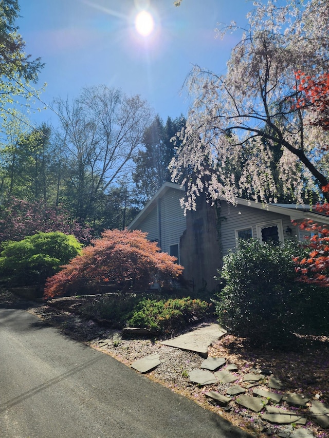 view of side of home