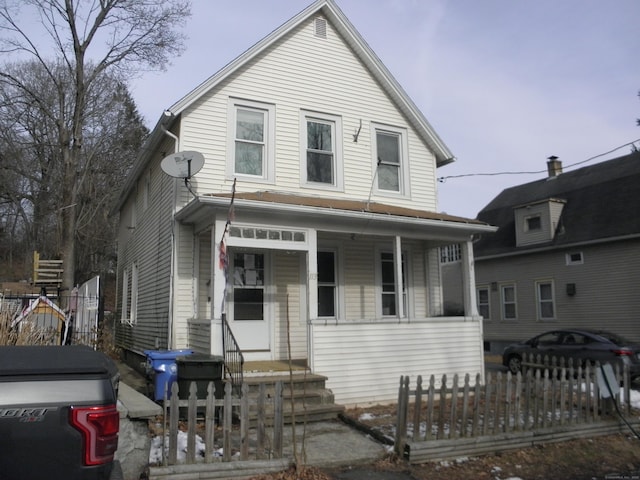 view of front of house