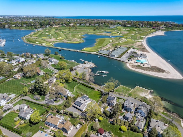 1060 Harbor Rd, Fairfield, CT 06890 - aerial view of property and surrounding area with a nearby body of water and nearby suburban area