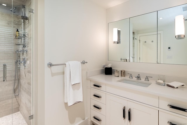 1060 Harbor Rd, Fairfield, CT 06890 - bathroom with a shower stall and vanity
