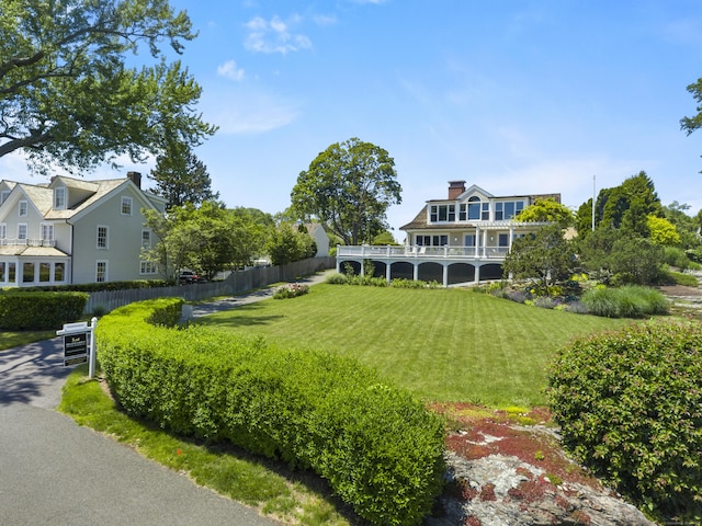 1060 Harbor Rd, Fairfield, CT 06890 - view of yard