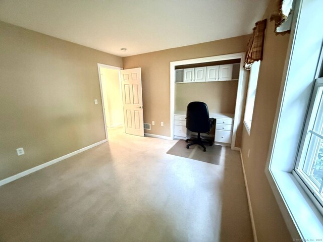 4 Amberly Ln Unit 4, East Lyme, CT 06357 - unfurnished office featuring baseboards and light colored carpet