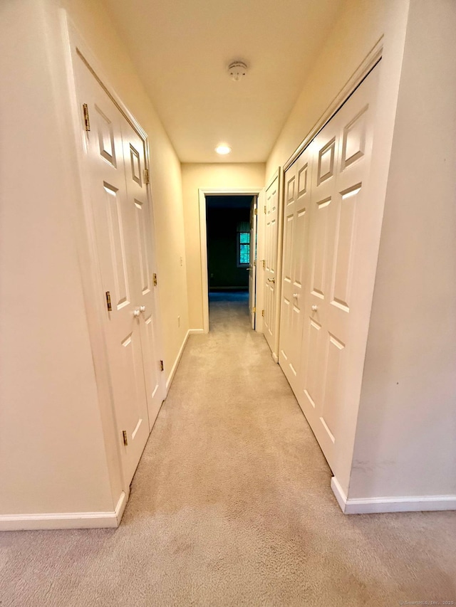 4 Amberly Ln Unit 4, East Lyme, CT 06357 - corridor with light colored carpet and baseboards